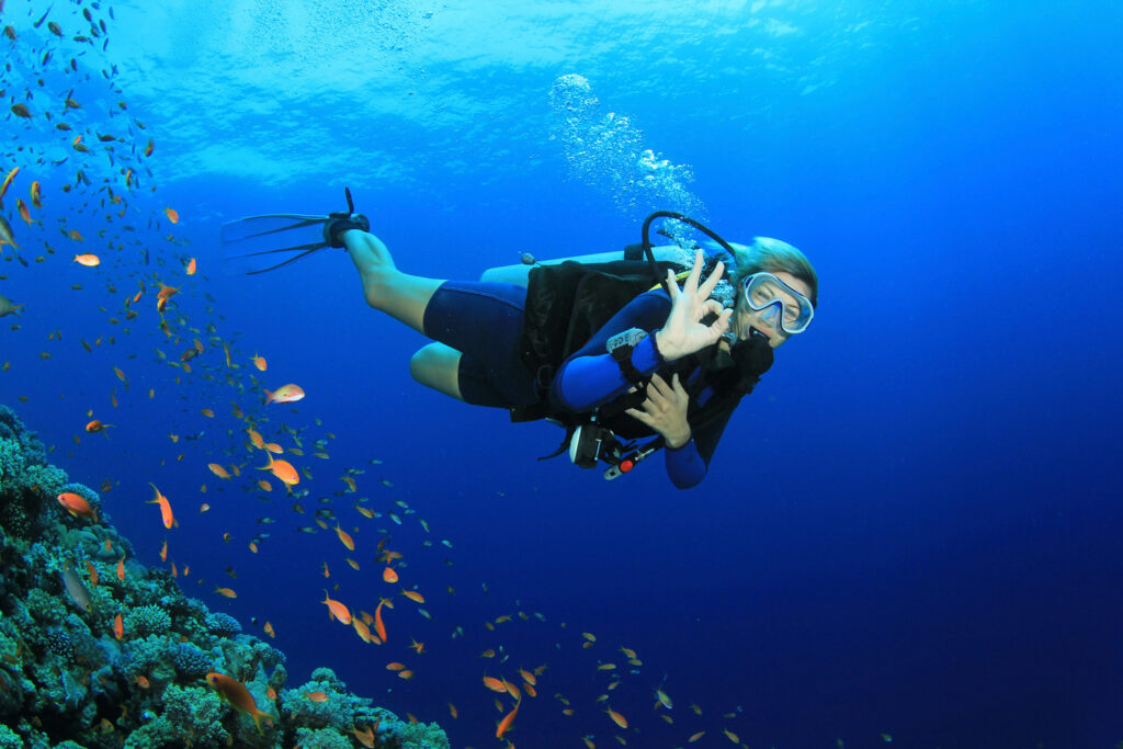 Scuba Diving in Dubai